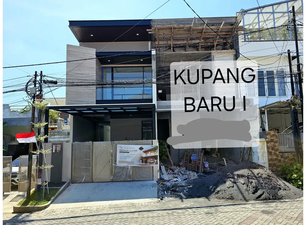 ‼️BARU GRESS MEWAH‼️RUMAH KUPANG BARU LOKASI STRATEGIS SURABAYA BARAT