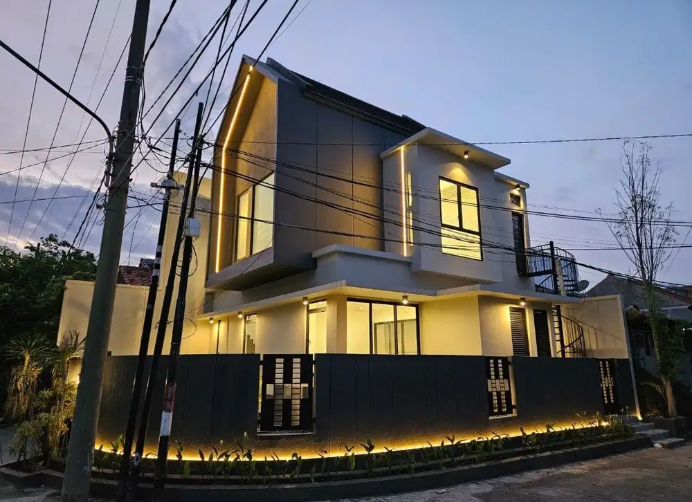 RUMAH HOOK BABATAN PANTAI MULYOREJO KENJERAN MODERN SCANDINAVIAN
