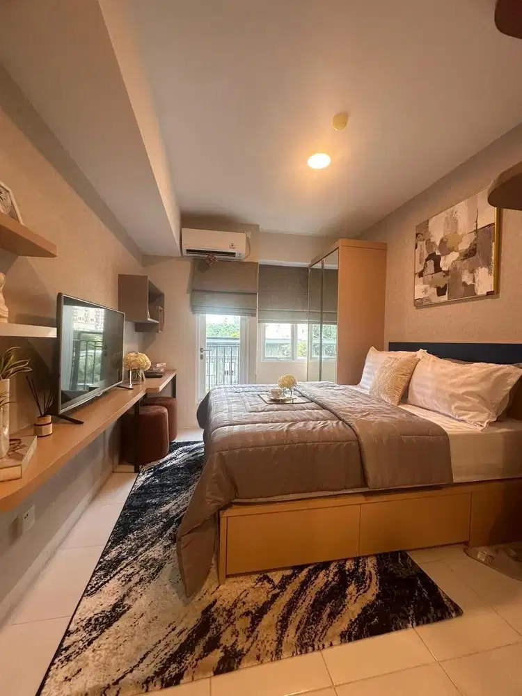 DIJUAL UNIT BARU 36Mtr- 2BR PODOMORO GOLF VIEW EKKI DEKAT LRT CIBUBUR