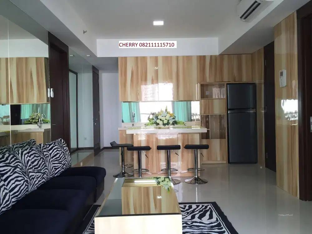 DISEWA New Royal Tower lantai 27 FULL FURNISHED TERMURAH (2kamar) St Moritz Puri