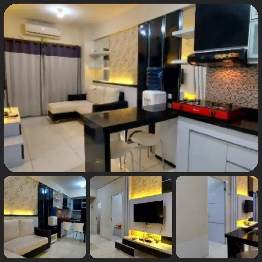 Disewakan 2BR Corner Furnished Apartemen Puncak Bukit Golf Surabaya.