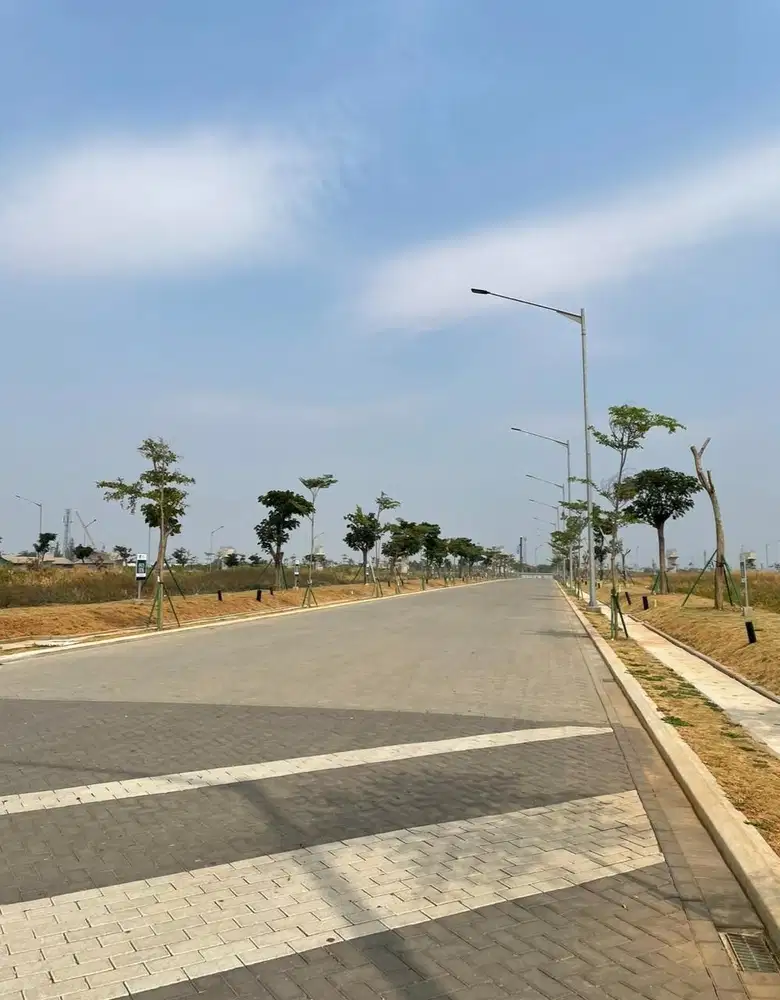 Disewa Kavling Tanah Komersil PIK 2 Wallstreet Bangun 8 Lantai (1700m)