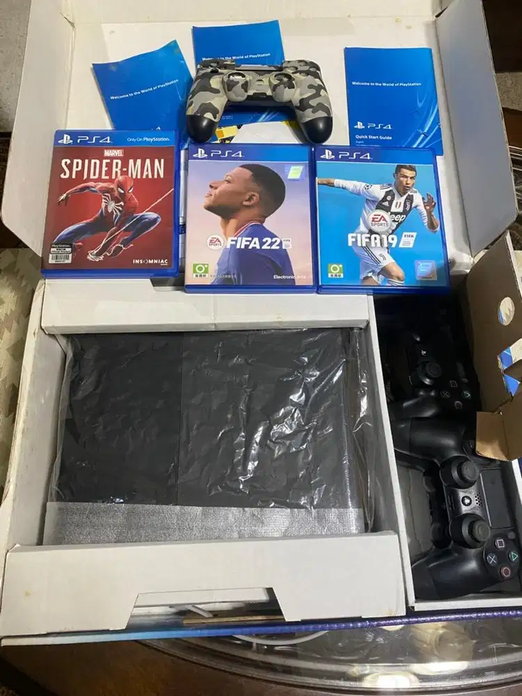 PS 4 Fat 500gb Full Set Nego