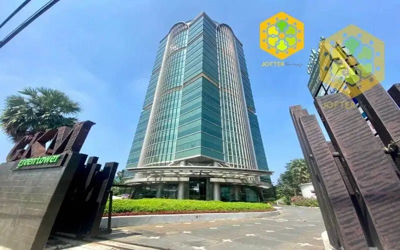 Sewa ruang kantor di GKM Green Tower, Tb.Simatupang, Jakarta Selatan