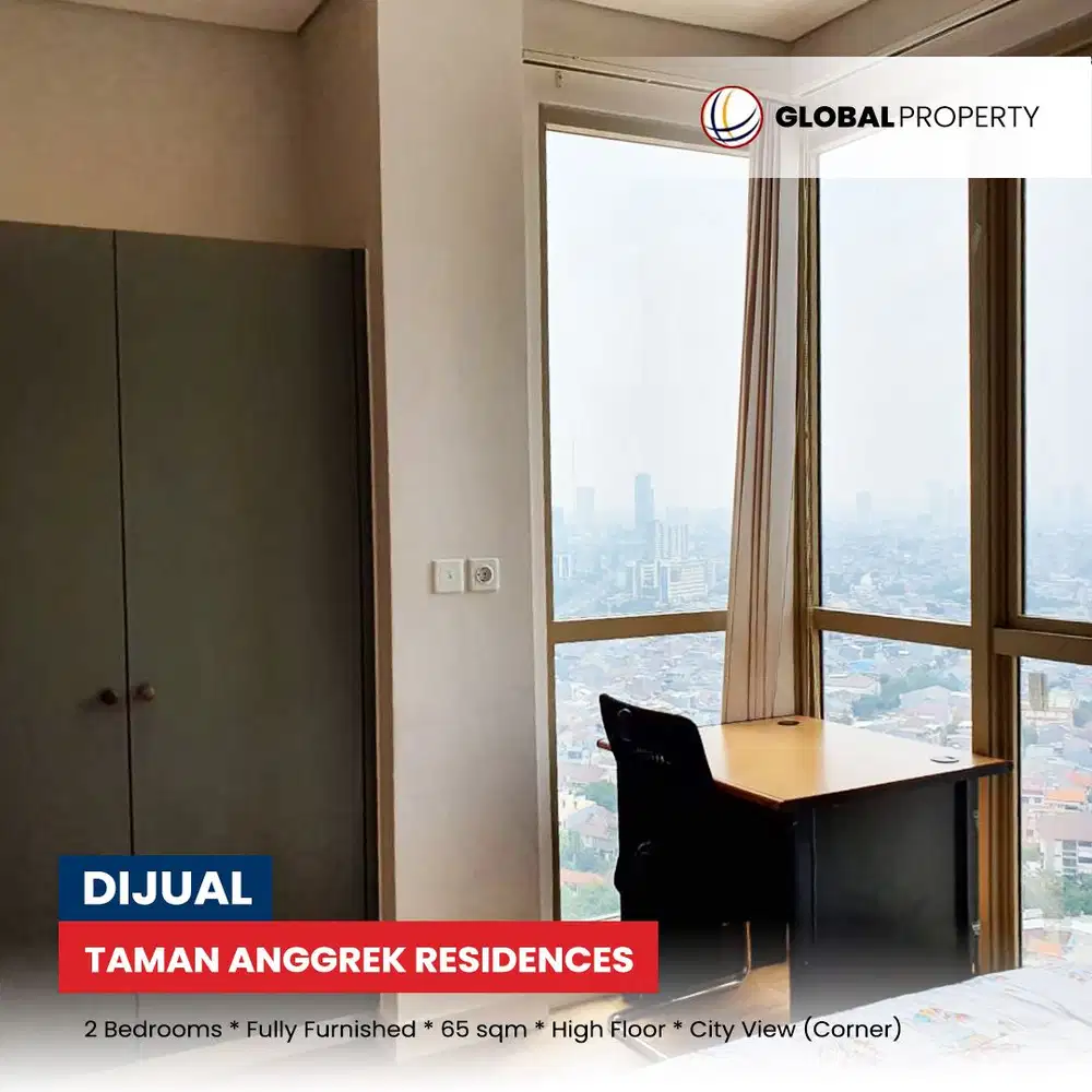 Full Furnish 2 Bed Taman Anggrek Residences Apartment at Tanjung Duren