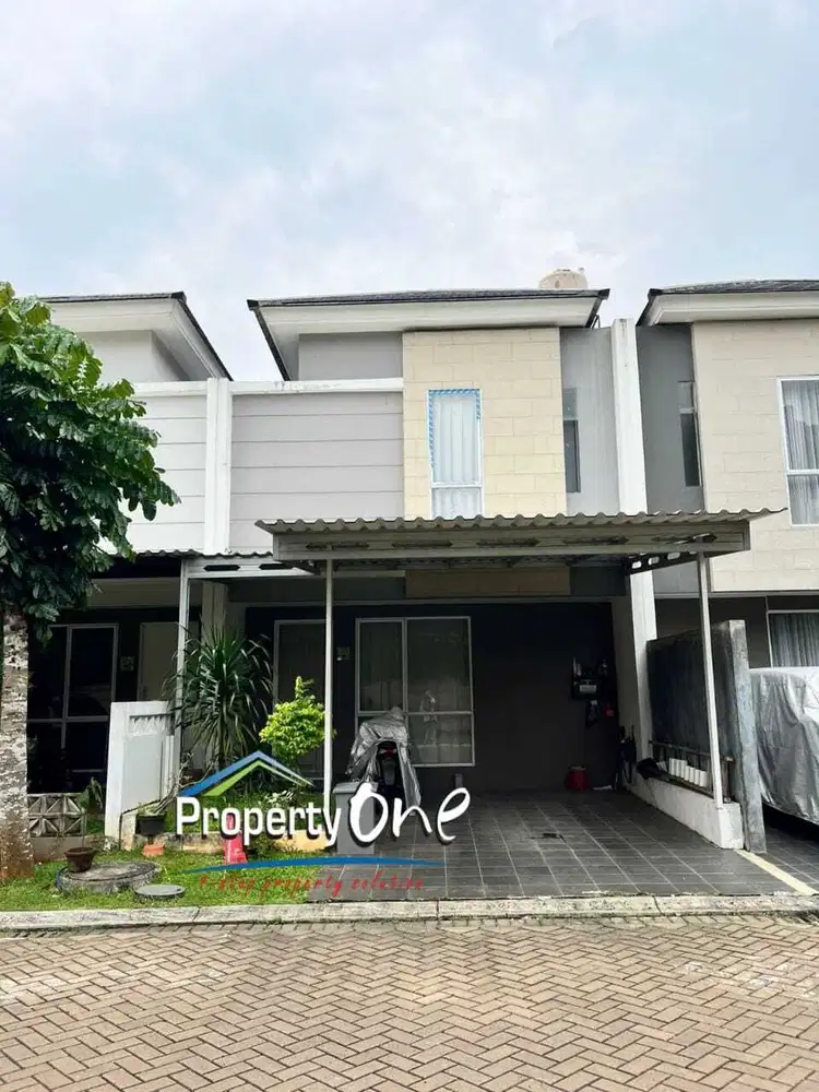 Dijual Rumah Cluster Serpong Jaya Posisi Jalan Utama Lebar