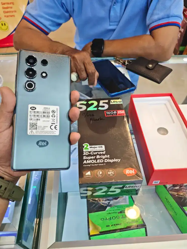 Itel S25 ultra 8/256GB , bisa cash dan cicilan cukup KTP