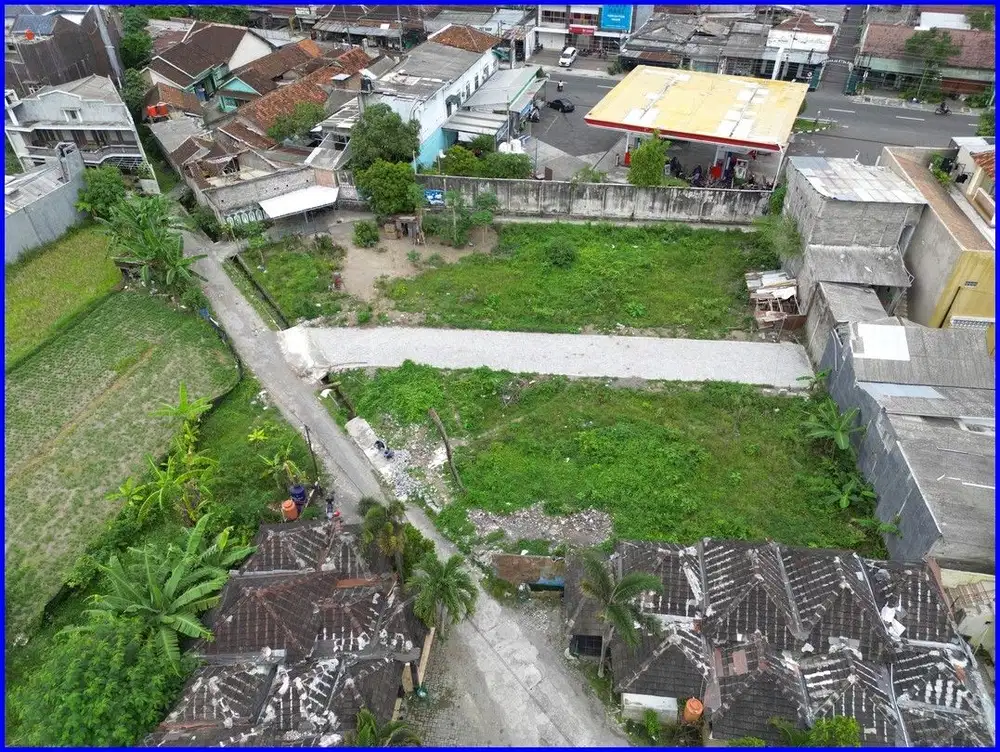 Dekat Kampus UGM, Tanah Lokasi di Jl. Kaliurang Km. 8 Sleman