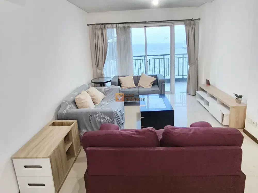 Rekomen Banget! Furnished Siap Huni 3BR Hook 118m² View Laut Green Bay