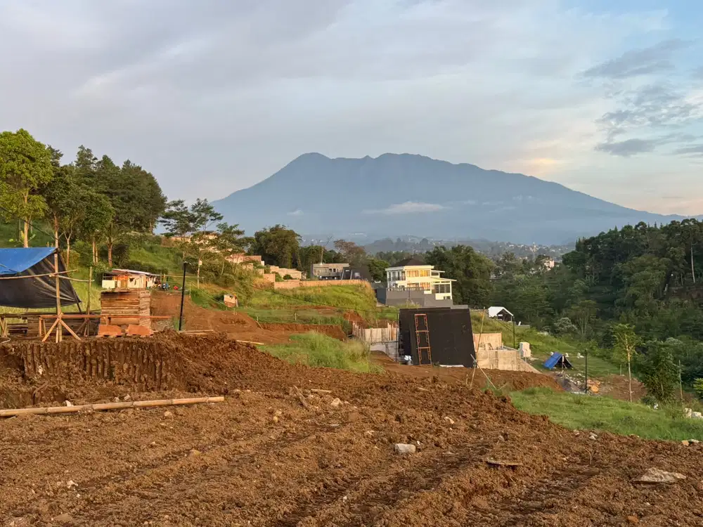 Tanah Luas 500M2 Cocok Untuk Villa di Puncak Bogor