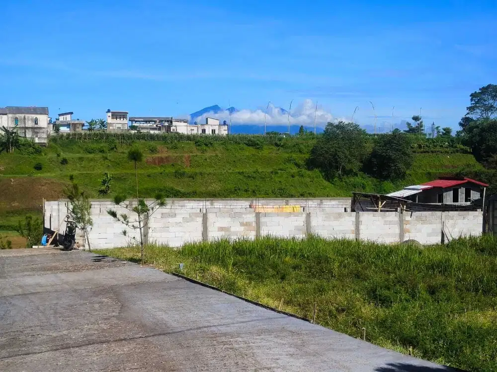 Tanah dijual 250m2 di megamendung puncak dekat exit tol