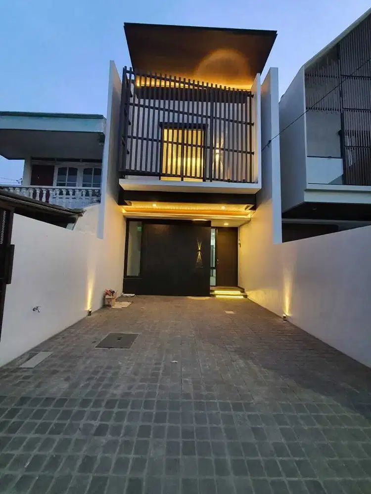 Dijual Rumah 2 Lantai Siap Huni Modern Minimalis Baruk Utara Surabaya