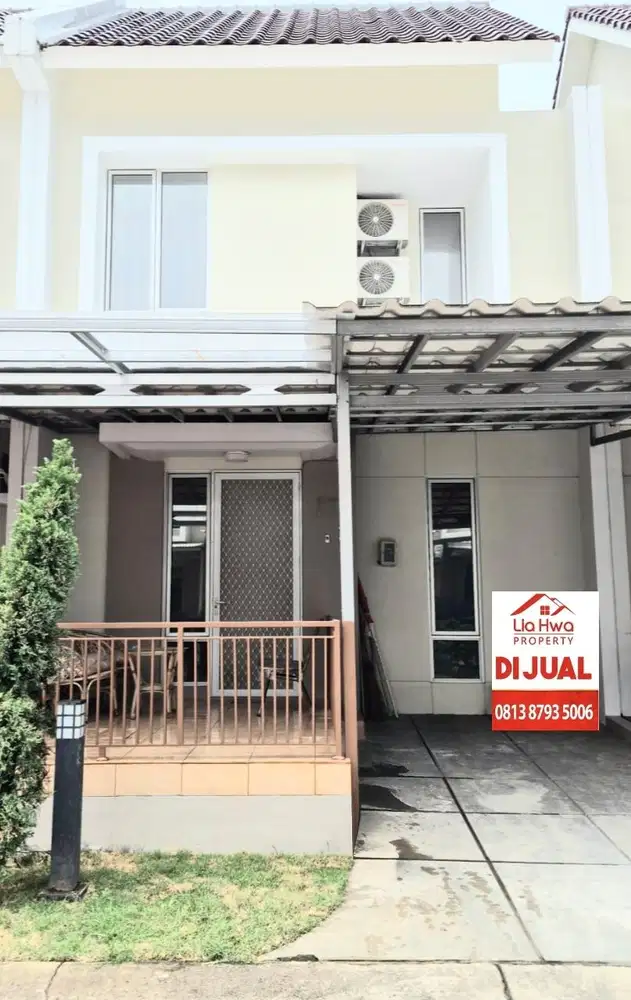 Jual cepat rumah 2 lantai di boston village gading serpong