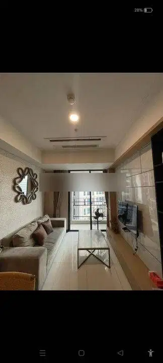 Disewa apartment CASAGRANDE Phase-2 , CASABLANCA, siap huni ,