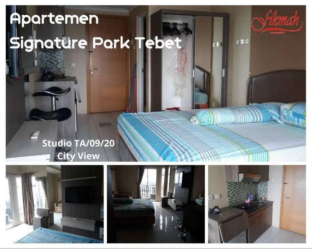 Disewakan Apartemen Tipe Studio di Signature Park Tebet