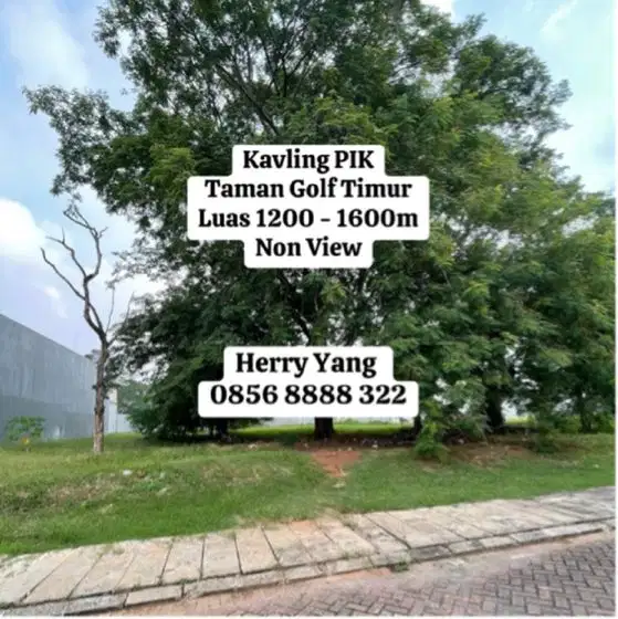 Kavling Taman Golf Timur Diamond non view (1200m)