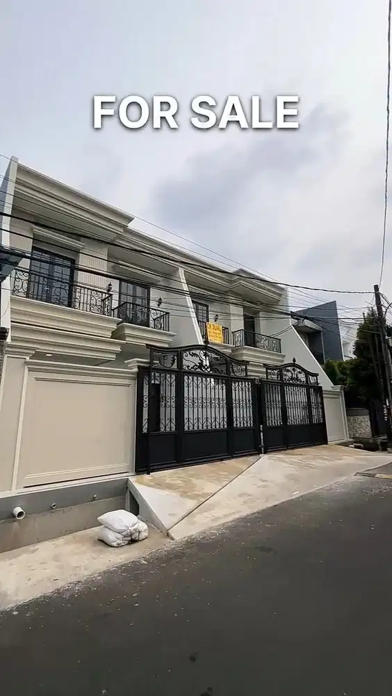 RUMAH MEWAH baru Lux, Kavling DKI Joglo jakarta Barat