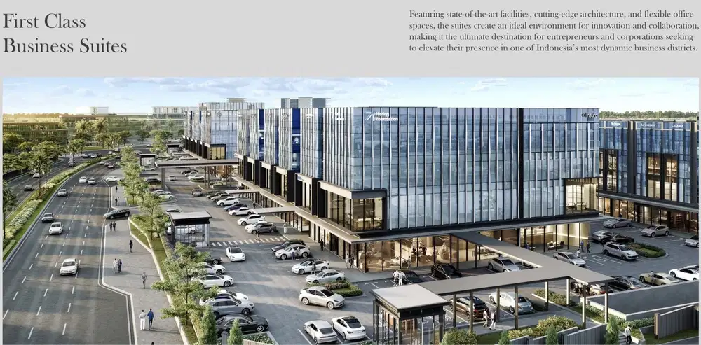 Ruko Premirum gandeng baru Navapark Business Suites BSD