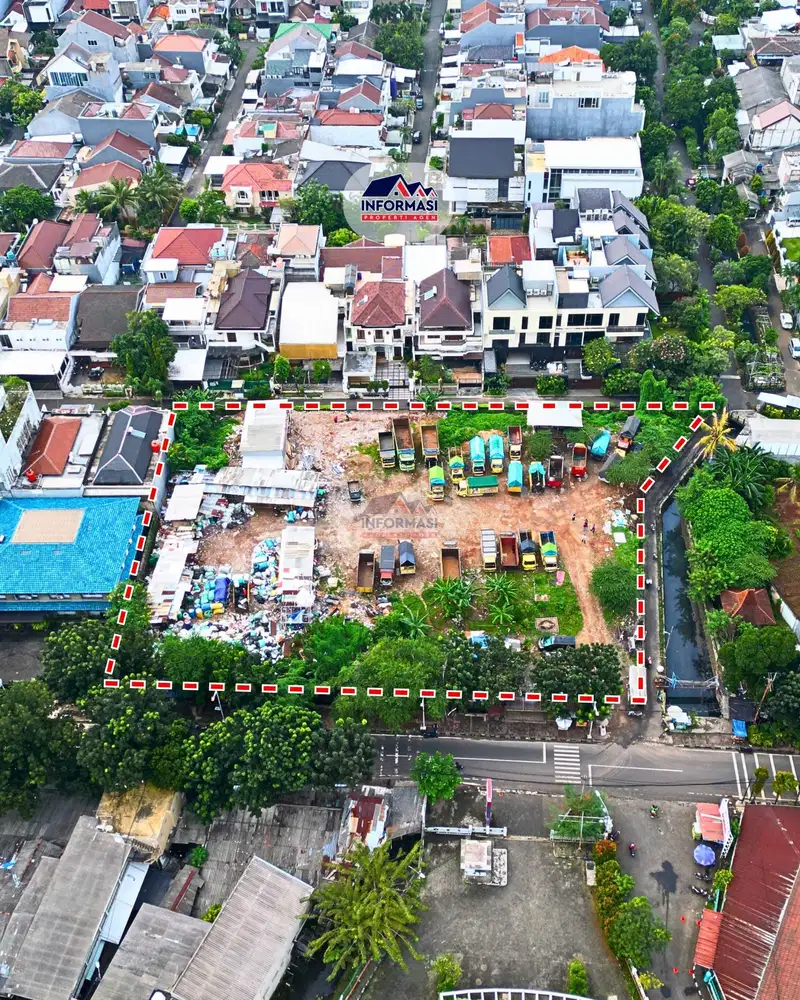 Tanah kavling di jalan Kedoya Raya, dijual hrg per m2