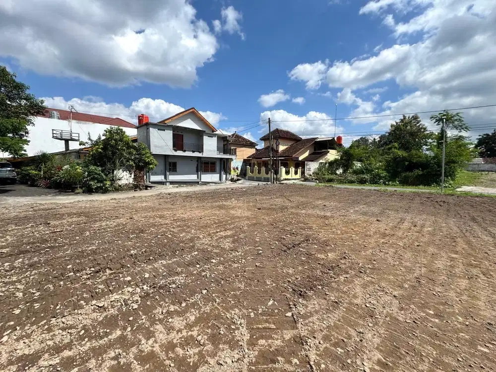 Dekat kampus UGM UII, Tanah SHM P Siap Bangun