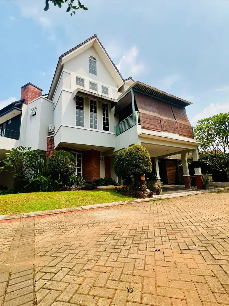 Dijual rumah full furnished hook dekat akses tol di bintaro