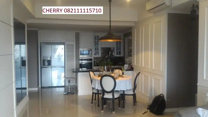 Royal Tower lantai 20 Full Furnished MEWAH (3 kamar) St Moritz Puri indah Jkt