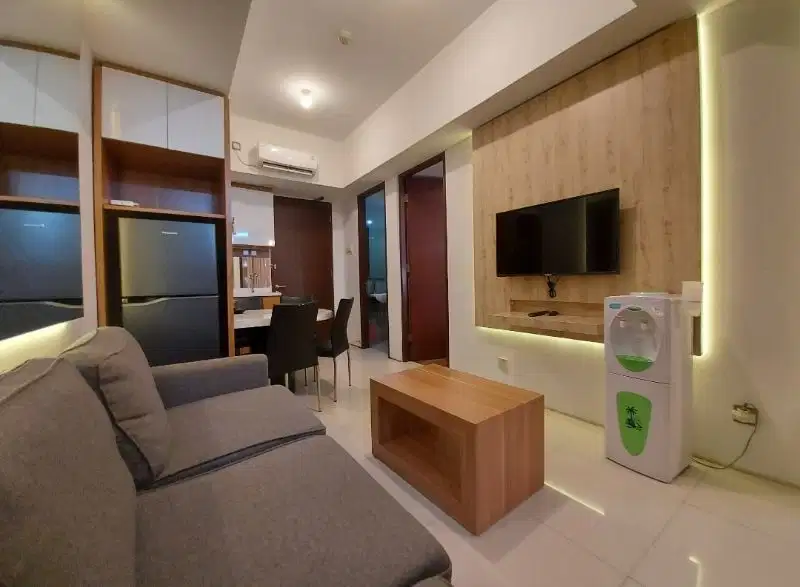 Disewakan bulanan/tahunan 2 BR apartemen linden marvel city surabaya.