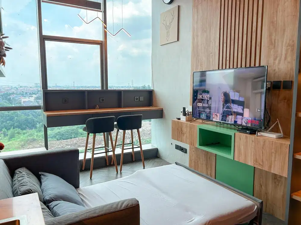 Apartemen Premium 1 BR Full Furnish – Millenium Village Lippo Karawaci