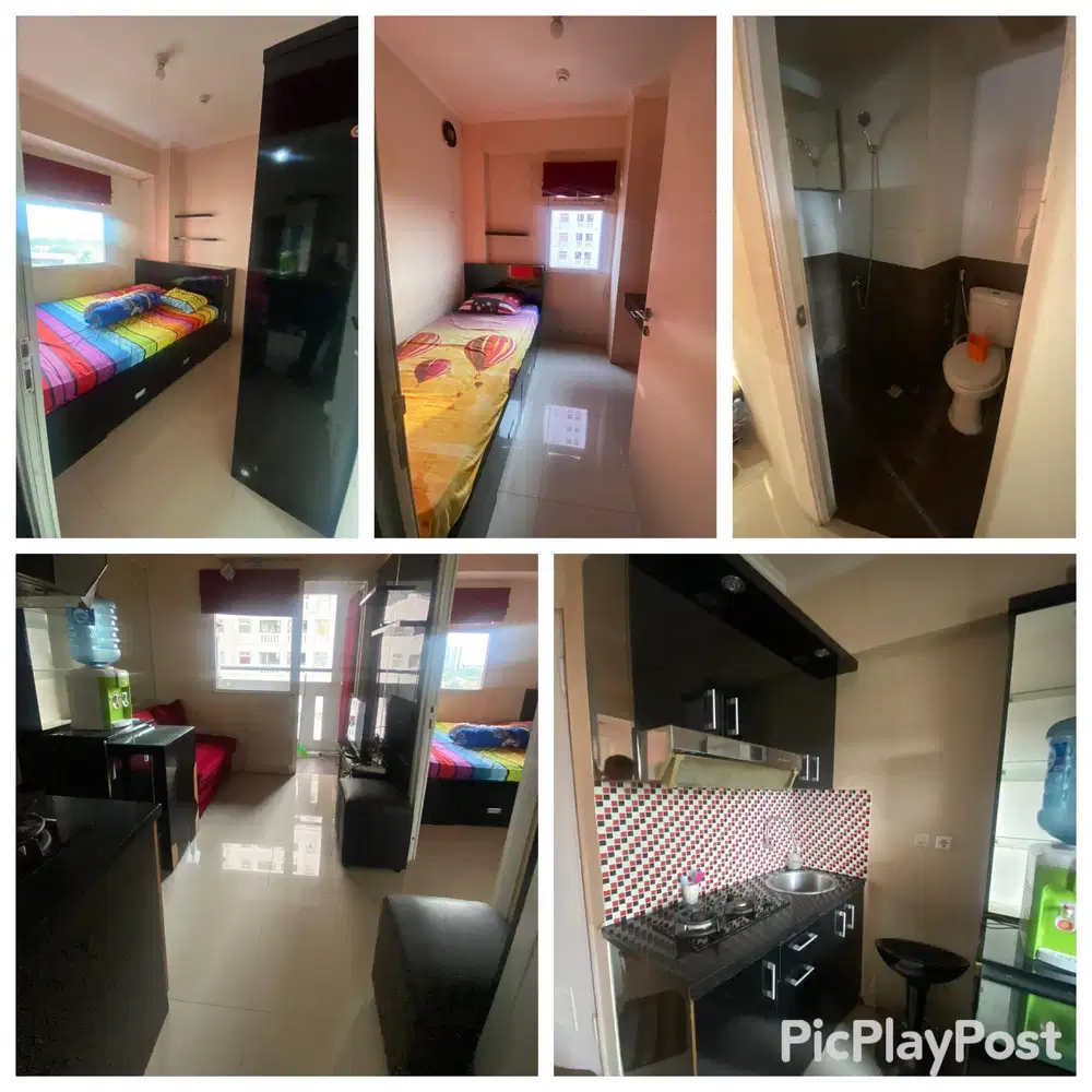 Apartment green pramuka city apartment 2BR unit BG