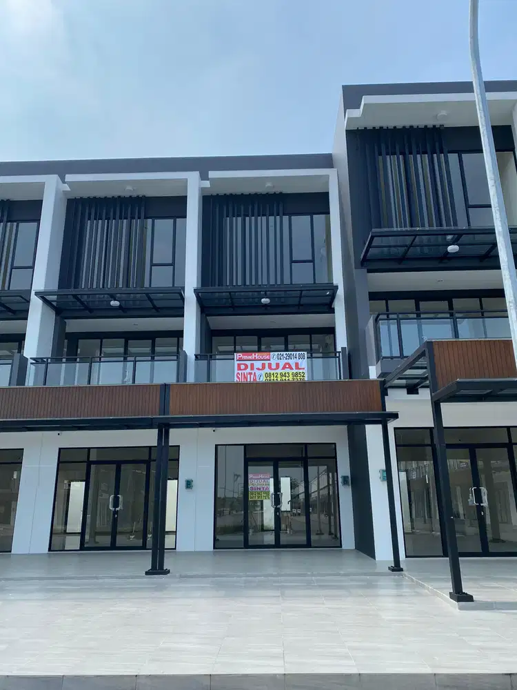 Disewa Ruko 3 Lt Hampton Gading Serpong. Brand New