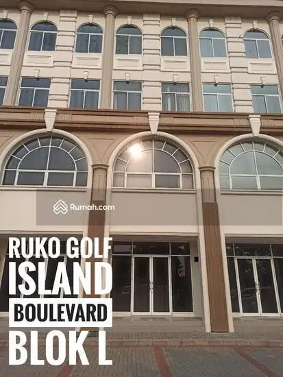 Disewakan ruko golf island Pantai Indah Kapuk blok L deretan holywings