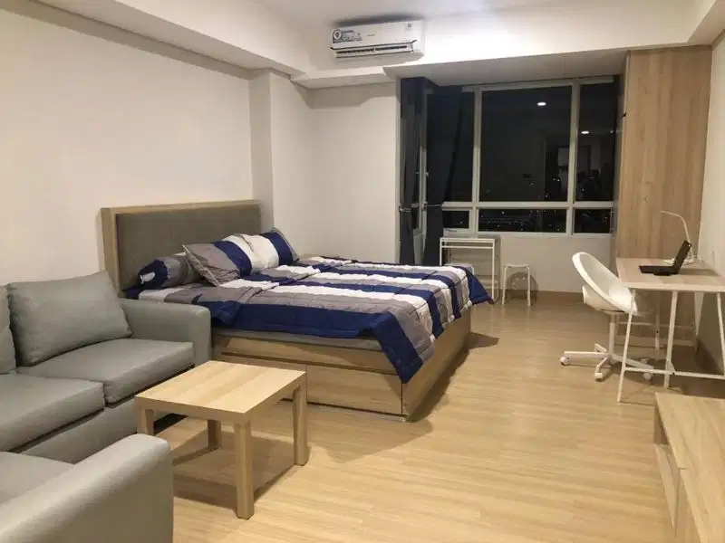 Apartemen Dijual Skandinavia Tipe Studio Lantai Tinggi