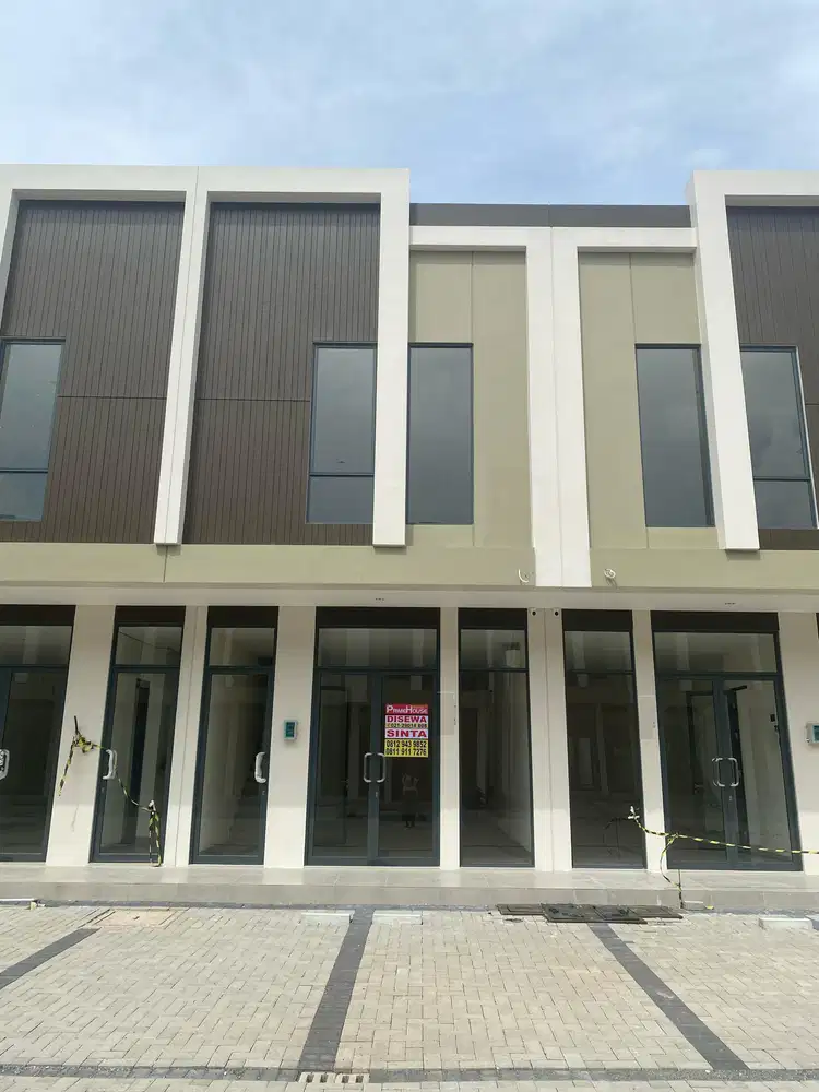 Disewa Ruko Verona Junction Gading Serpong 2 Lantai ada 2 Akses Pintu