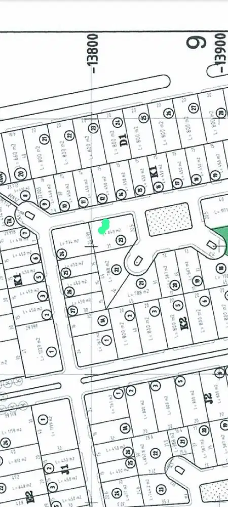 Selat golf hok hadap taman