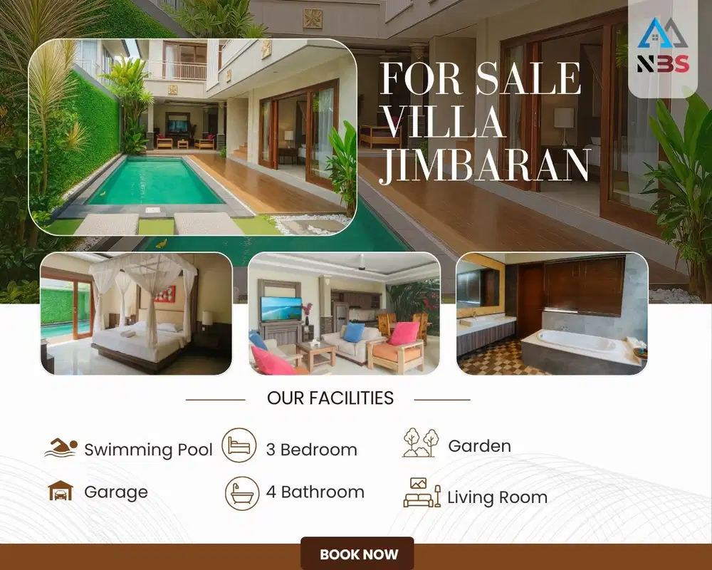 FOR SALE VILLA MODERN MINIMALIS PURI GADING JIMBARAN BALI