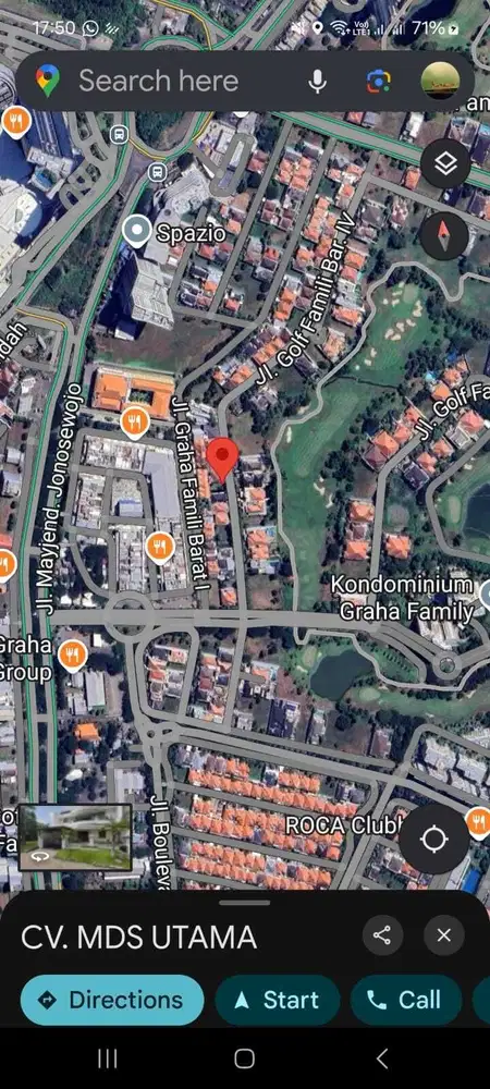 ‼️PALING DICARI‼️TANAH GRAHA FAMILY LOKASI TERDEPAN. DEKAT PTC, SPAZIO