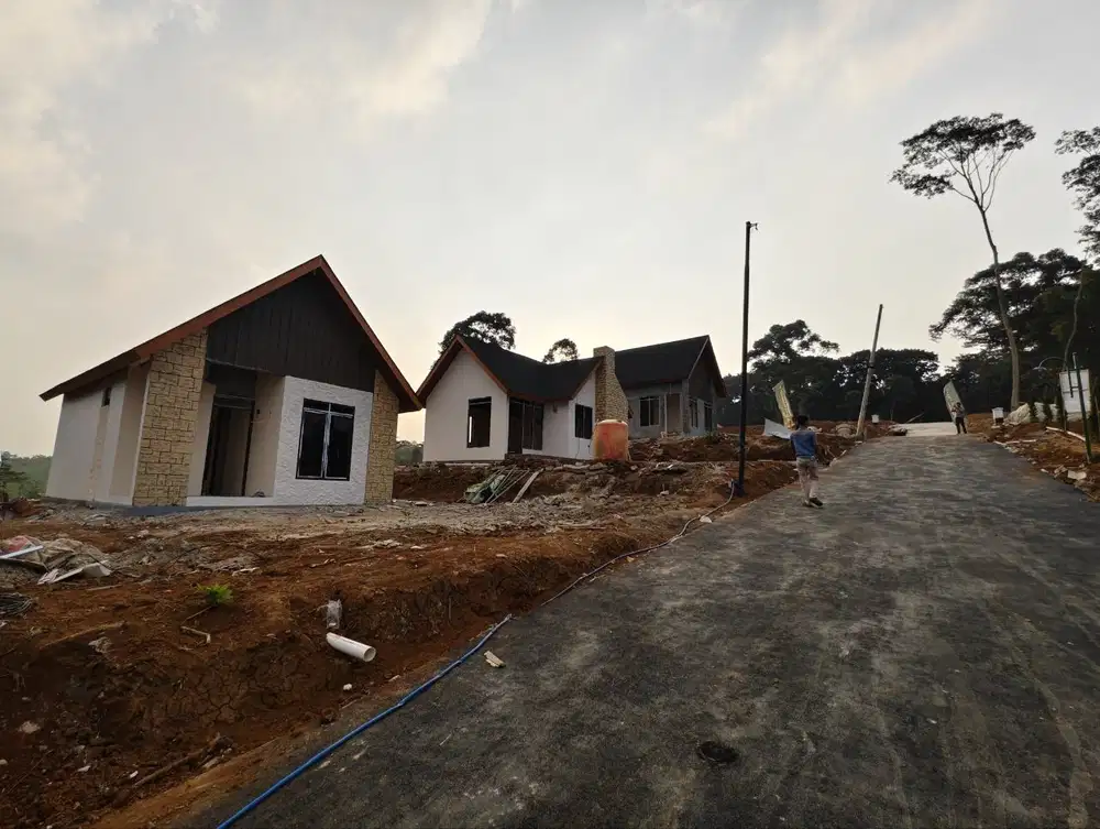 Dijual Kavling Villa View Gunung SHM Pecah di Puncak 2