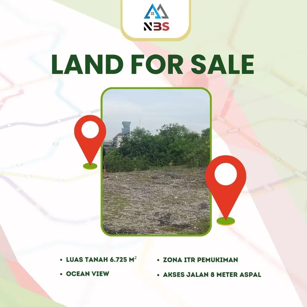 DIJUAL TANAH OACEAN VIEW YANG BERLOKASI DI JL TUNDUN PENYU JIMBARAN