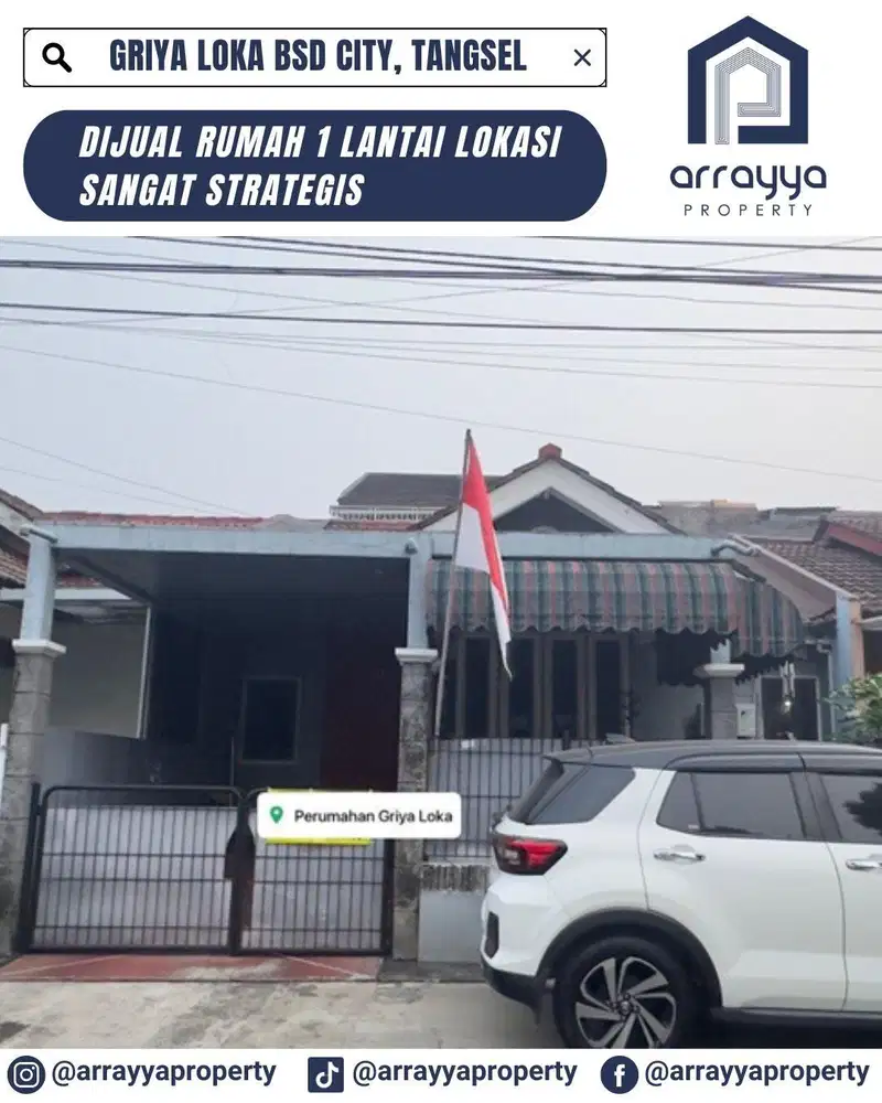 RUMAH SIAP HUNI DI GRIYA LOKA BSD CITY 'ARB97'