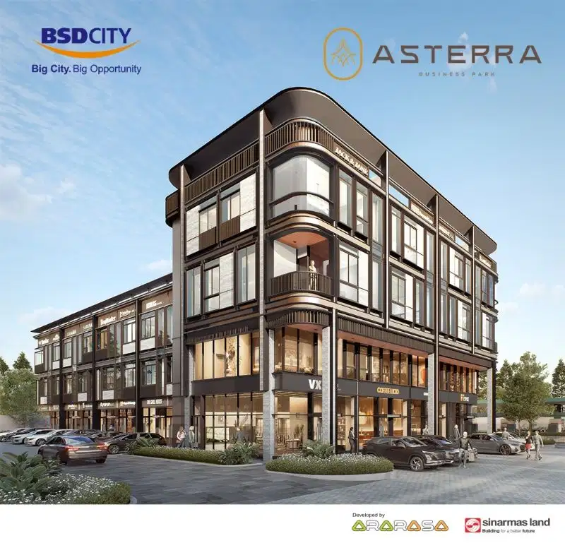 Di Jual Ruko Dekat Mall Eastvara BSD  Row 50 Harga Launching