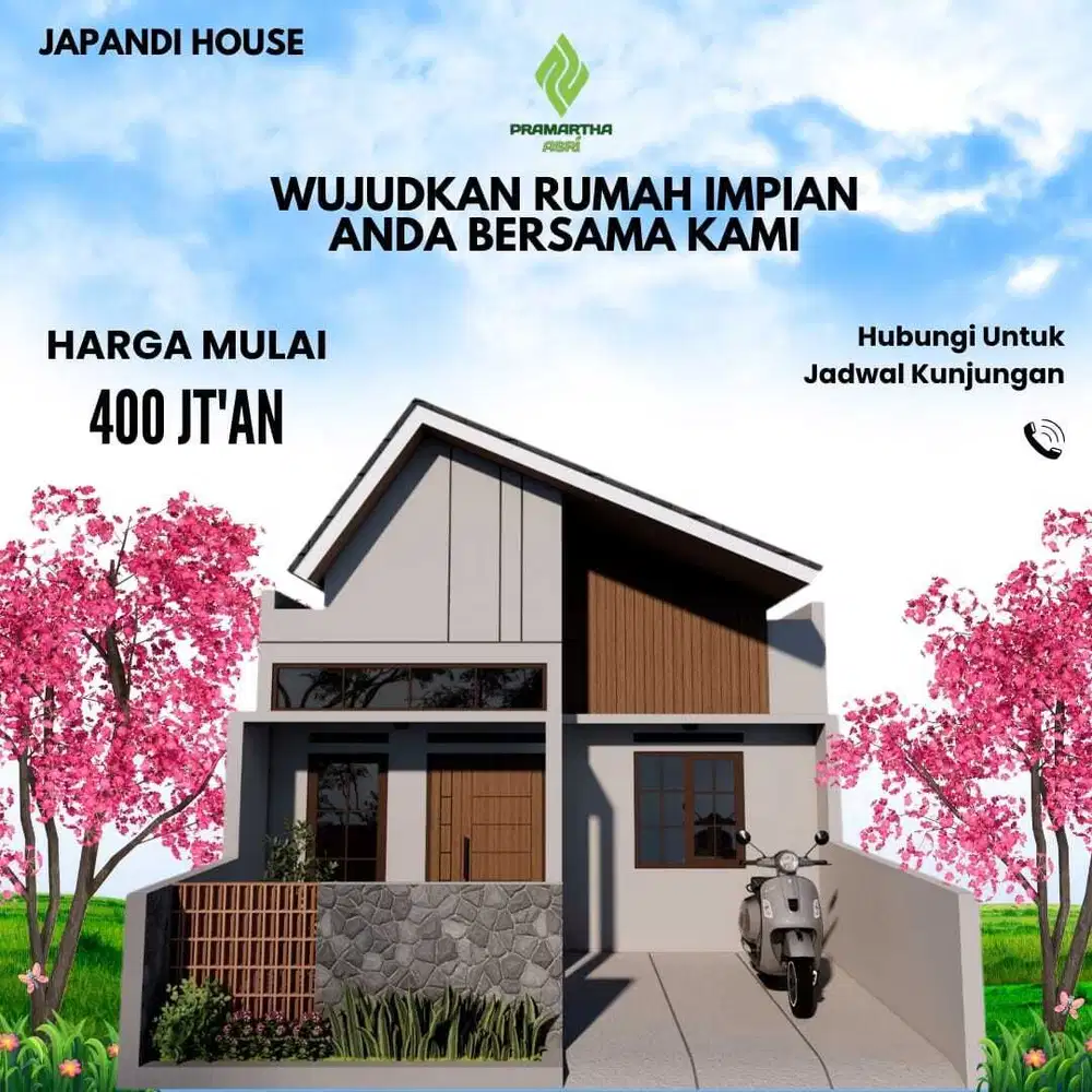 Dijual rumah murah cluster one gate KPR  jatihandap kotamadya Bandung