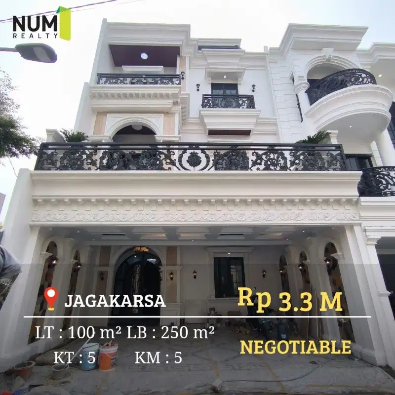 Dijual Rumah Cluster American Classic Jagakarsa, Jakarta Selatan