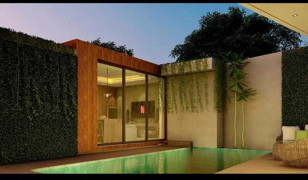 Villa taman giri jimbaran baru gress furnish