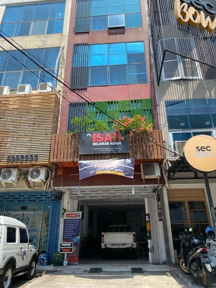 Manyar kertoarjo ruko 4lt siap pakai