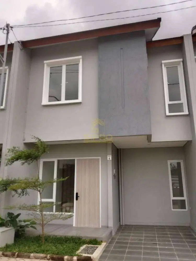 545 Rumah 2 Lt Modern Minimalis di Rangkapan Jaya, Pancoran Mas