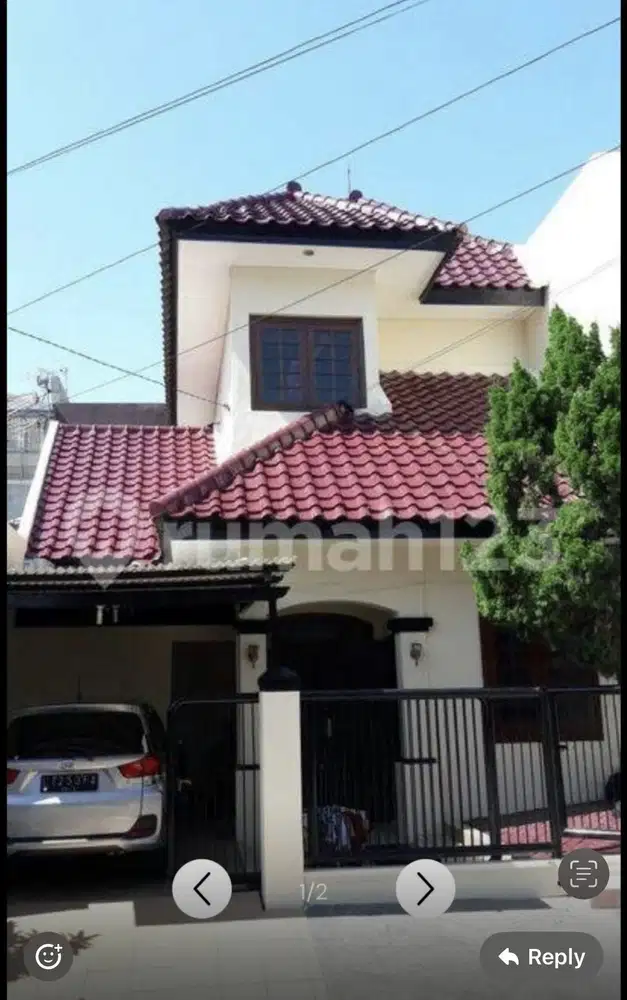 Rungkut asri tengah 2lt siap huni