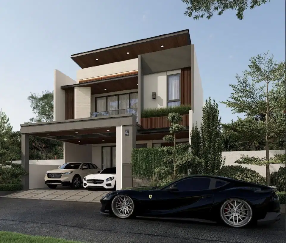 Dijual Rumah Brandnew Bagus di Taman Chrysant BSD City