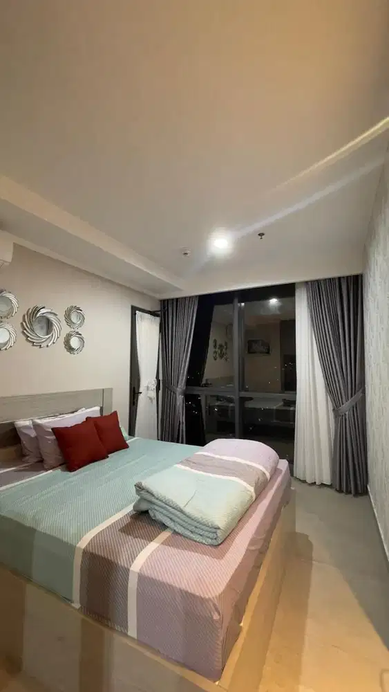 Disewakan apartemen menara jakarta 1 kamar tidur fully furnished