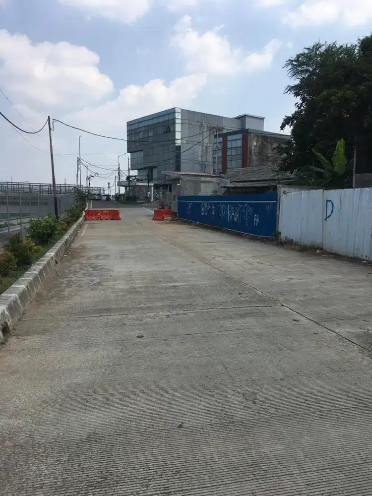 Kavling dekat tol SHM cocok utk usahaShow Room,Klinik diciputat LH 034