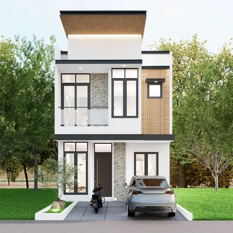 Rumah Brand New On Progres di Kencana Loka BSD City